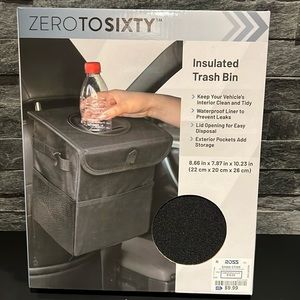 Insulated Vehicle Trash Bin